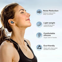 ClearBeat Silicone Sleeping Earplugs for Swimming