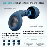 ClearBeat Silicone Sleeping Earplugs for Swimming